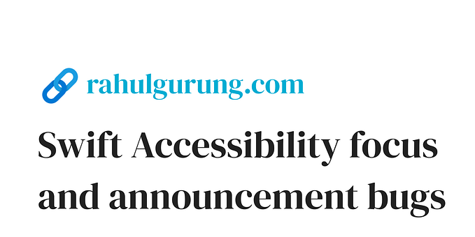 Why we sometimes need Dispatch Delay in iOS for proper accessibility focus and announcements?
