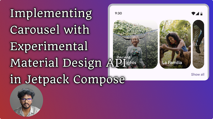 Exploring the New Material 3 Carousel in Jetpack Compose