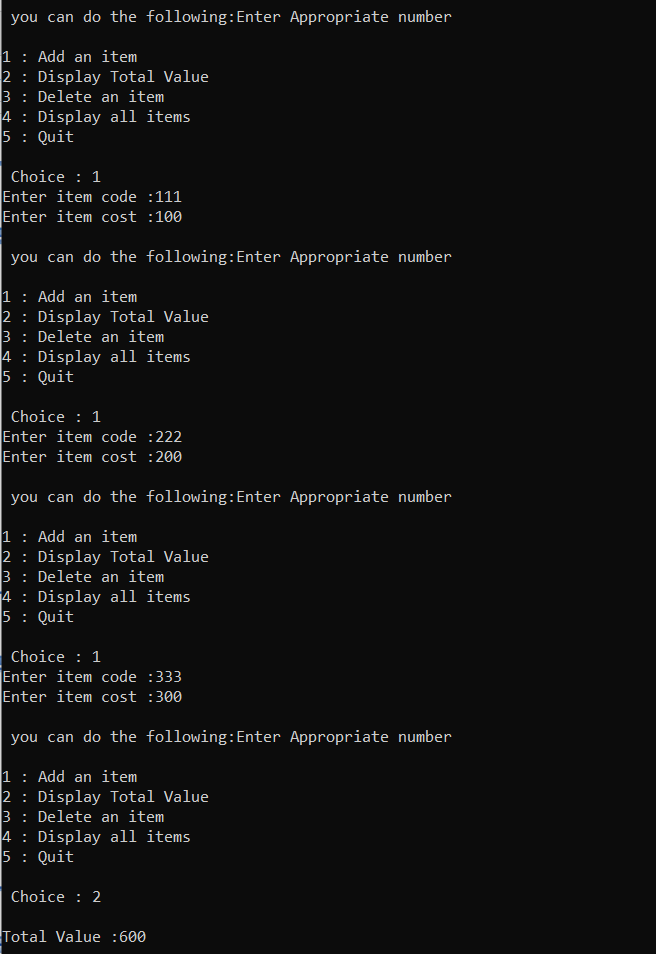 C++ program using OOP to write a program to create a shopping list.
