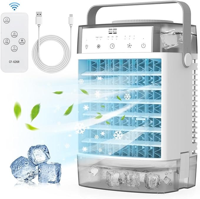 “Beat the Heat Anywhere with Dudiffy Portable Air Conditioners! Stay