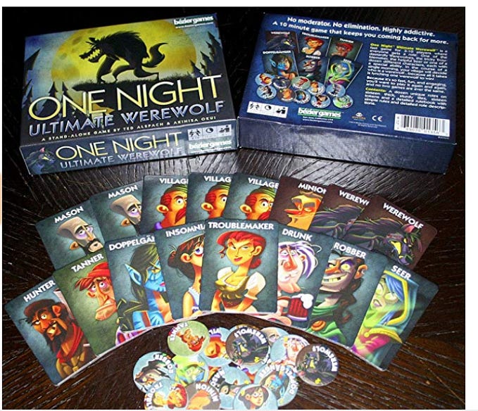 How to Play One Night Ultimate Werewolf in 4 Minutes - The Rules