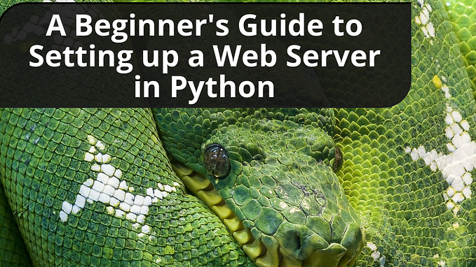 Creating a Python Web Server: From Basic to Advanced