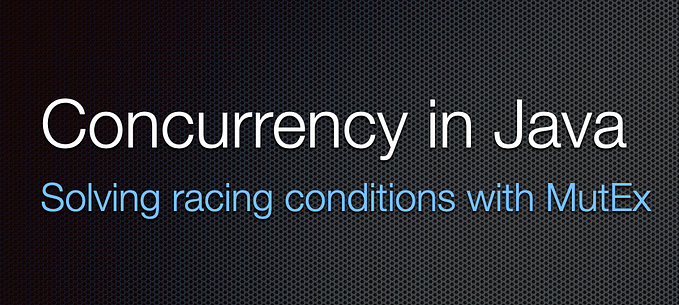 Concurrency in Java: solving racing conditions with MutEx