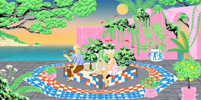 A Visit to the Land of Happy Old People