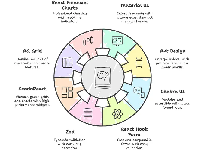 20 Essential React Libraries Every Finance App Needs in 2025 (Don’t Let Your Stack Fall Behind) | UI Library Selection for Finance