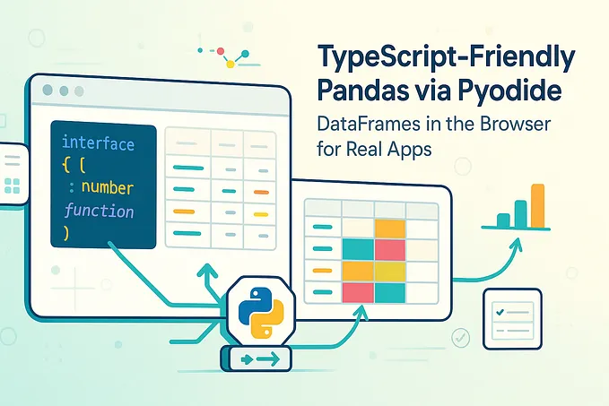 TypeScript-Friendly Pandas via Pyodide: DataFrames in the Browser for Real Apps