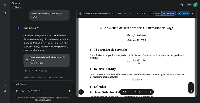 Image 19: I Don’t Use Microsoft Word for Math Anymore. Gemini’s LaTeX Upgrade Changed Everything.