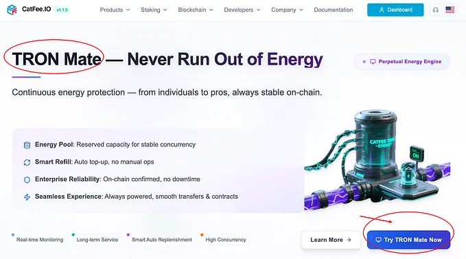 What is Tron Energy Mate?Never Run Out of Energy on TRON