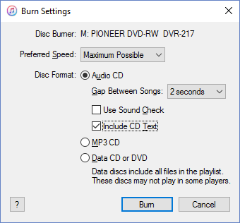 How to Burn Apple Music Tracks to Audio CD or MP3 CD with iTunes | by  Davidivad | Medium
