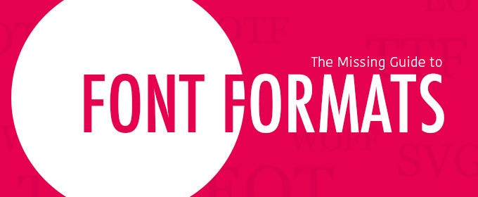 Understanding Of Font Formats: TTF, OTF, WOFF, EOT SVG By, 57% OFF