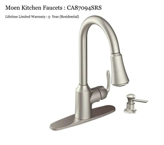 Moen Kitchen Sink Faucets Masterful Designs for Culinary Excellence
