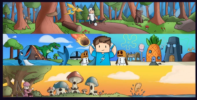 Roblox youtube banner deals