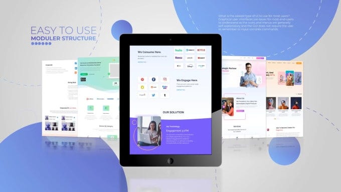 Big Deals! I will website ui ux design, dashboard, mobile app ui design ...
