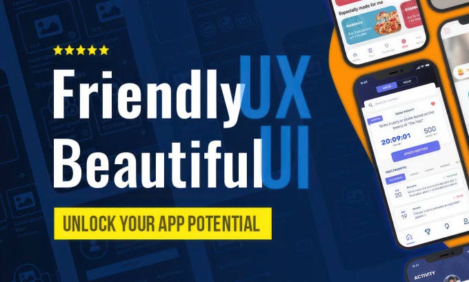 Top 10! I will provide best quality mobile app UI UX design for $5 | by ...
