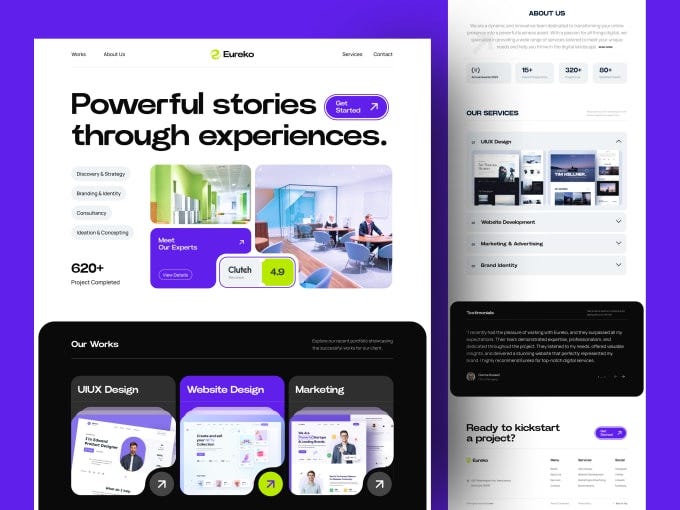 Top 5! I will design web landing page UI UX for $50 | by Todsaa | Dec ...