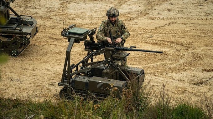 Rys drone (UGV). Pic : Ukraine MoD