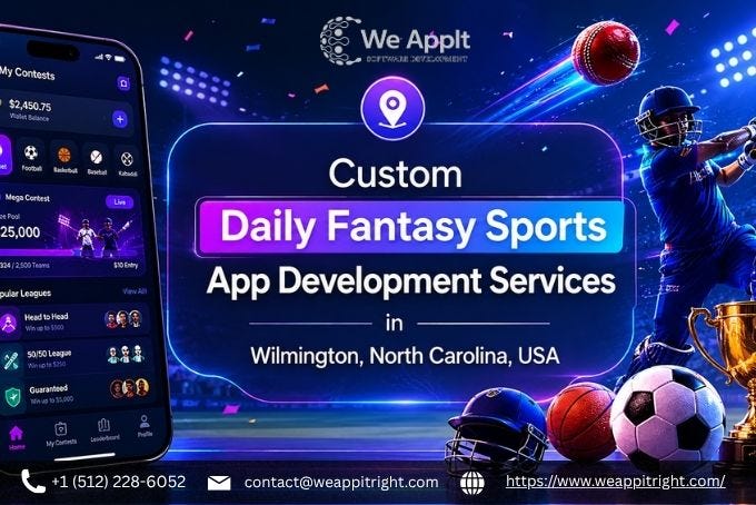 Custom Daily Fantasy Sports App Development Services in Wilmington, North Carolina, USA