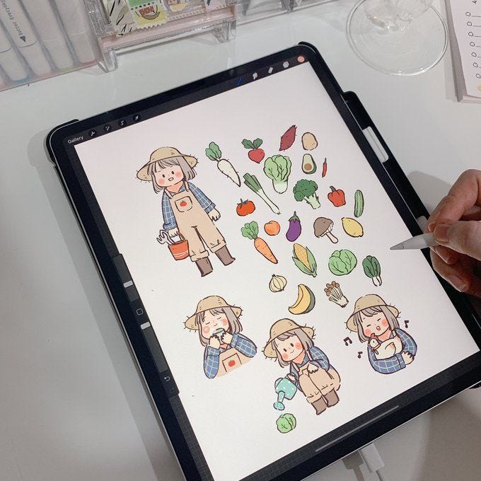 The Artistic Vision of 2024; Enhancing Creativity, through iPad Pro and Wacom Cintiq Pro  by 