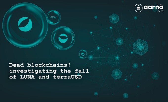 Dead Blockchains! Investigating the fall of LUNA and terraUSD | by ...