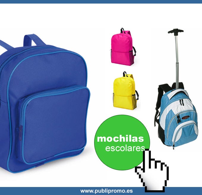 Mochilas escolares infantiles. El mejor regalo para los niños | by  Publipromo | Medium