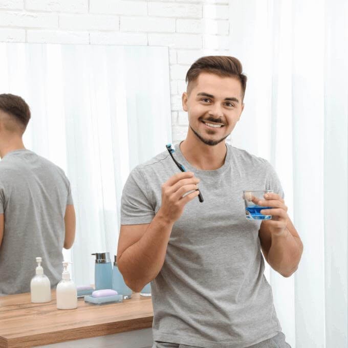 Can Mouthwash Be Used As An Alternative To Brushing? by Sakra World
