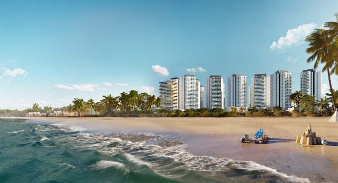 Embracing Serenity at Sunteck Beach Residences' Sea-Facing Homes in ...