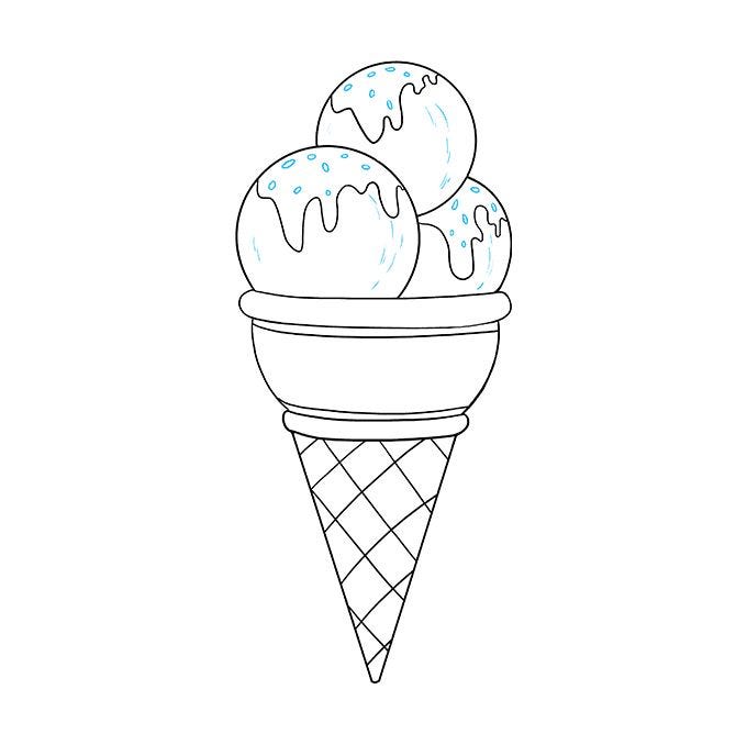 Best Ice Cream Drawing For Kids Drawing For Kids Tutorial by