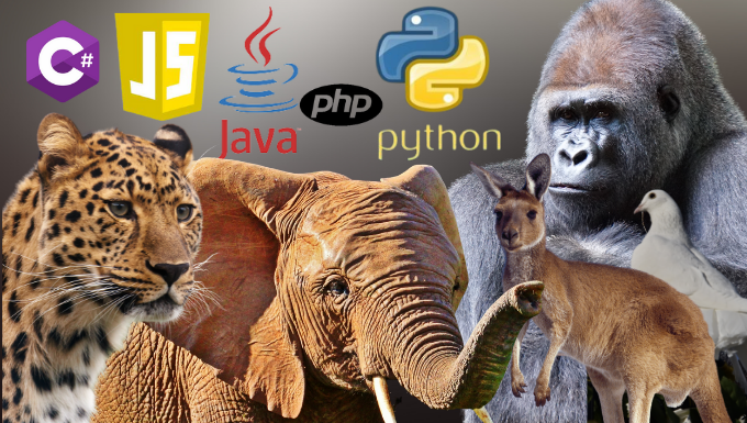 If Programming Languages Were Animals? | by The Mars Girl | JavaScript ...
