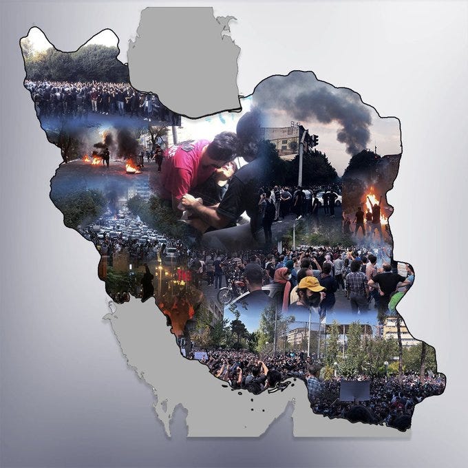 Iran Uprising at a Glance — Day 37