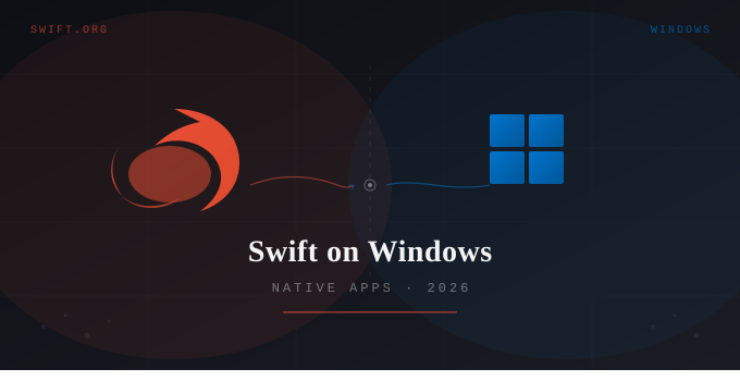 Swift on Windows Native Apps: the opportunity, the reality, and a ...