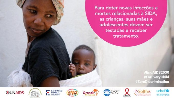 UN.AIDS, WCA: July-12 2022' Twitter