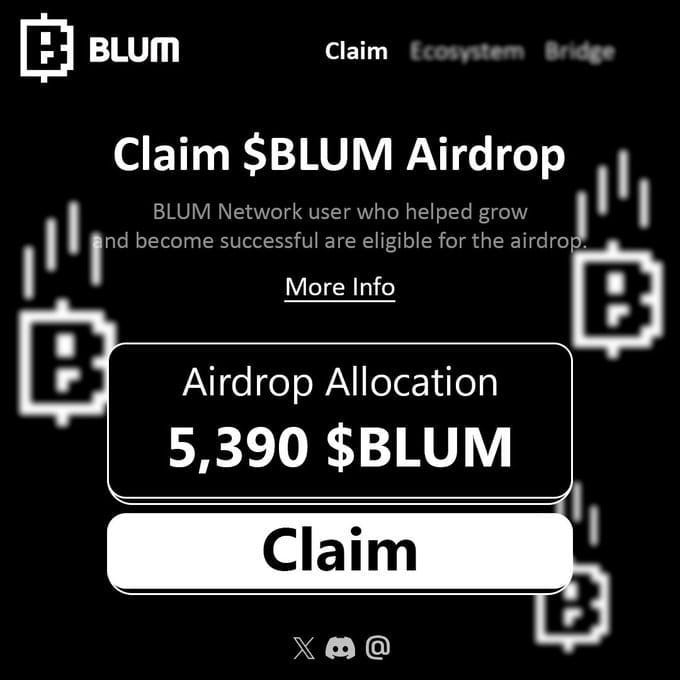 Blum $BLUM Airdrop: The Ultimate Step-by-Step Guide To Claiming Your ...