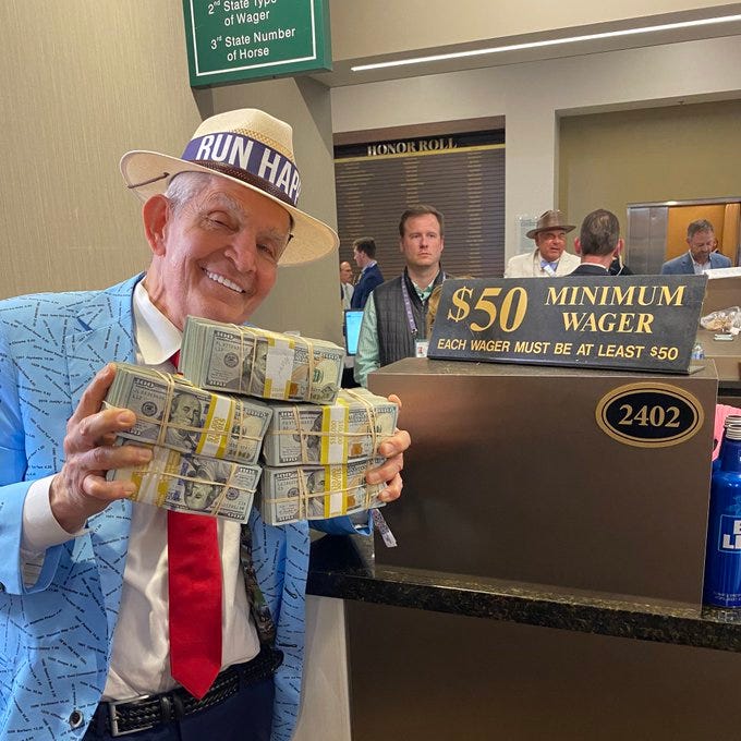 See who 'Mattress Mack' bet for the 2022 Kentucky Derby