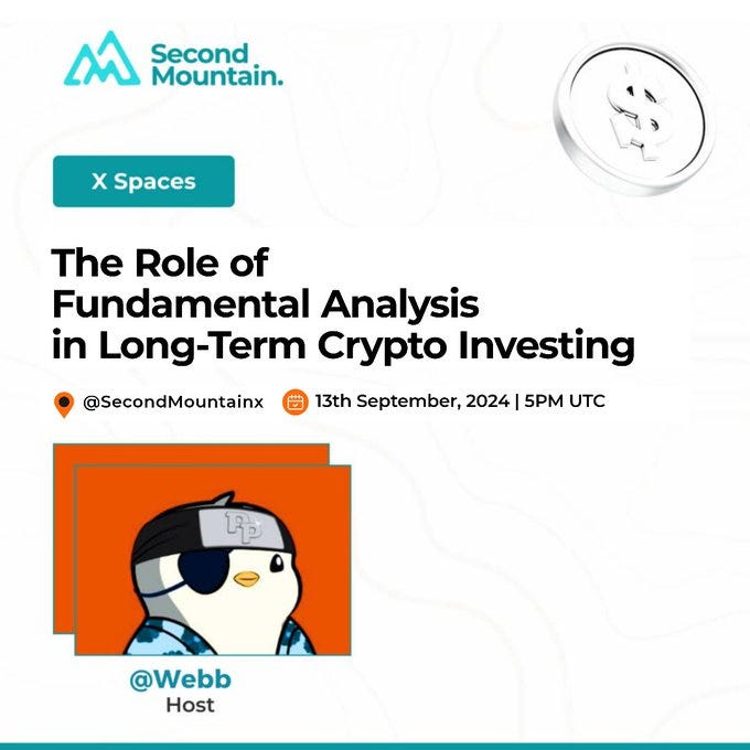 Fundamental analysis in long term crypto investing