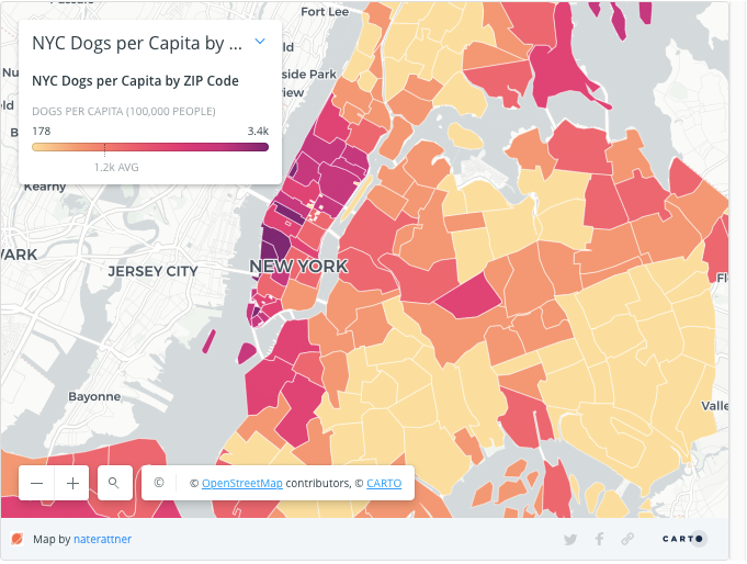 Identifying The Most DogFriendly Neighborhoods in Manhattan, New York