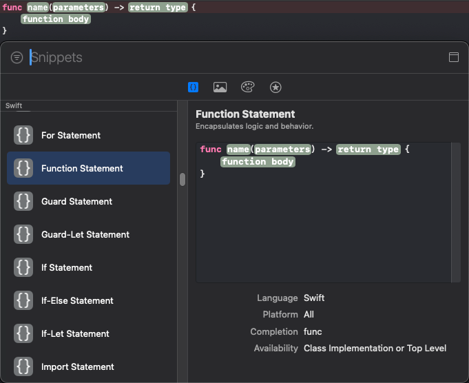 Xcode Snippet Nasıl Oluşturulur Ve Kullanılır ? | by Gorkem Gur ...