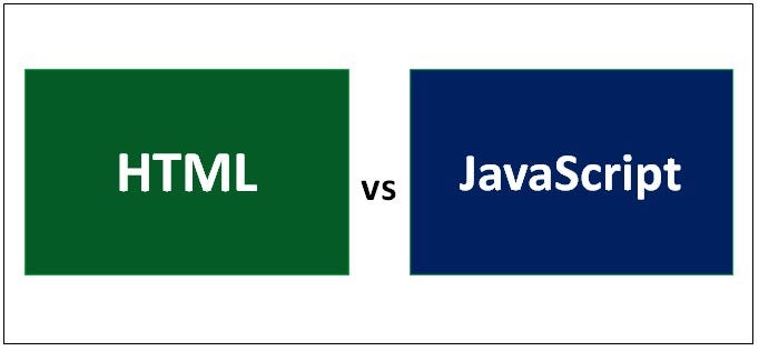 FRONTEND TECHNOLOGIES: Comparing HTML and JAVASCRIPT | by Okonkwo ...