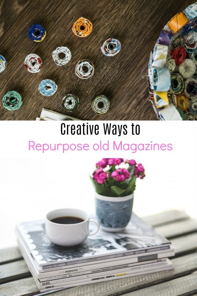 5 Things To Do With Old Magazines - HomeAndGardenThings