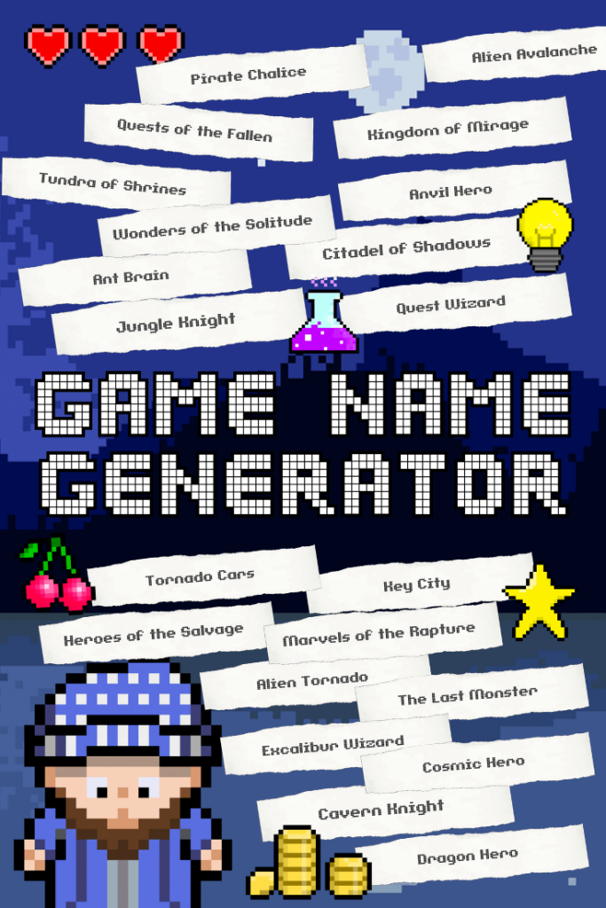Game Show Name Generator Unleash Your Creativity! by Bromerodella Medium