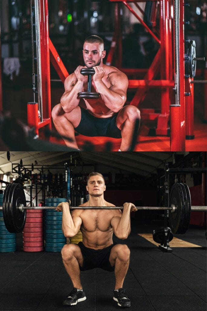 Goblet Squat vs Front Squat What Are The Differences? by Mohamed