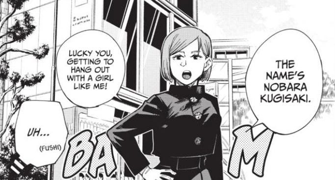 So I got really into mangas where the female lead is like a tomboy