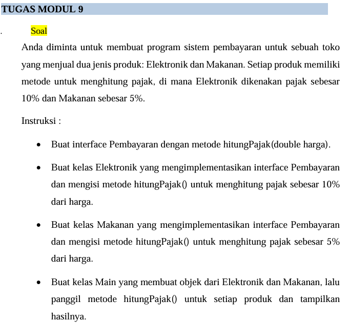 Interface. Interface dalam Java adalah elemen… | by Ahmad Zaki ...