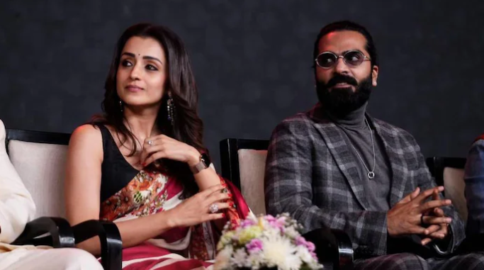 Actors Trisha, Simbu discuss reuniting for Thug Life after 15 years. Watch