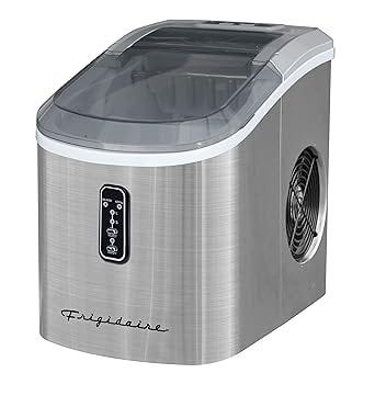 Ecozy Portable Ice Maker Countertop, 9 Cubes Ready In 6 Mins, 26.5 Lbs In  24 Hours, Self-Cleaning Ice Maker Machine With Ice Bags/Ice Scoop/Ice