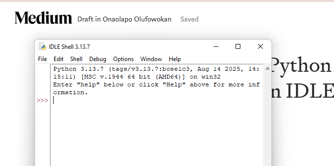 Difference between Python IDLE and Python Shell; Python IDLE vs ...