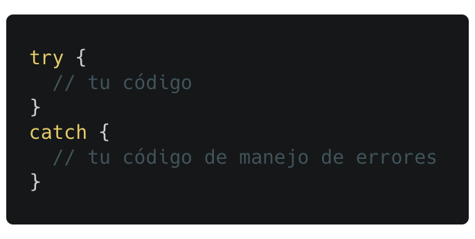 Catch Binding opcional