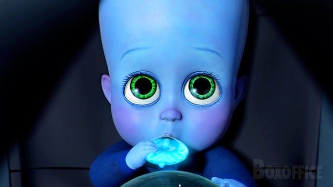 Blue Baby from Mega Mind
