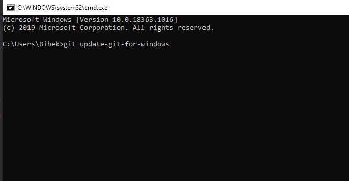 Update GIT in windows. Steps for updating GIT in windows:- | by Bvk ...