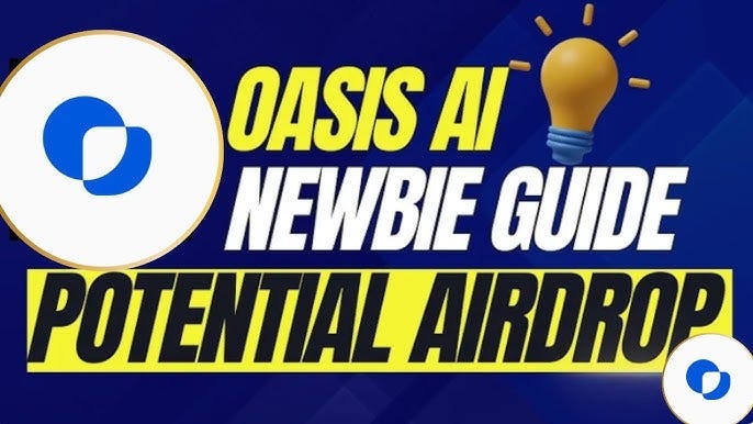 Oasys Airdrop: Your Guide to Earning Big and Getting Involved.