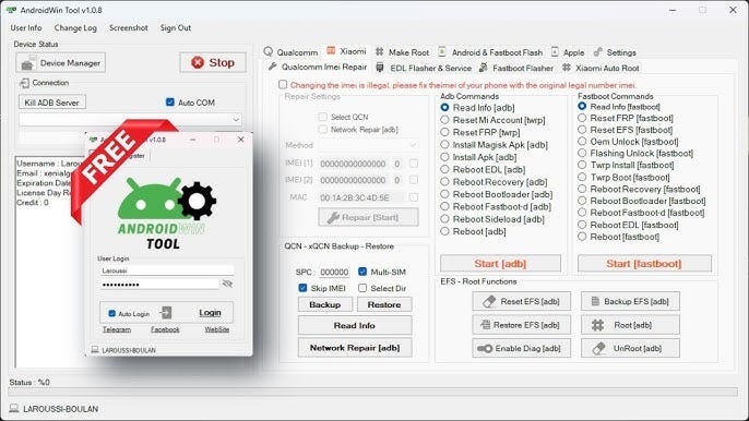 Android Win Tool V1.8.8